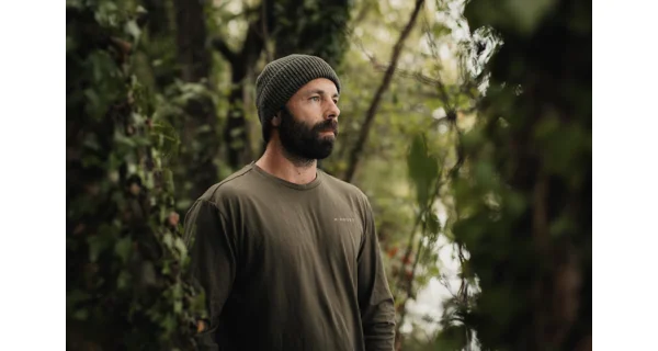 KORDA - Zimní čepice Mindset Fisherman Beanie Dark Olive