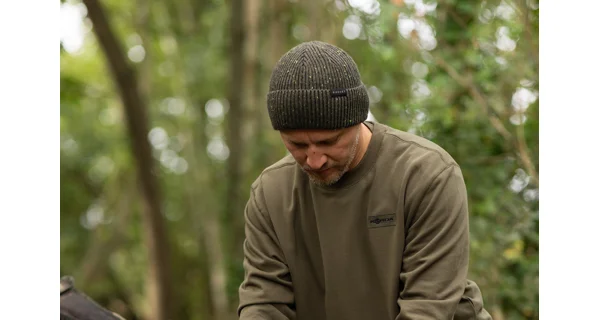 KORDA - Zimní čepice Mindset Fisherman Beanie Dark Olive