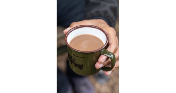 KORUM - Hrnek Classic Enamel Mug Tench 330 ml Lín