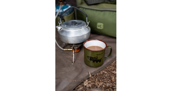 KORUM - Hrnek Classic Enamel Mug Tench 330 ml Lín