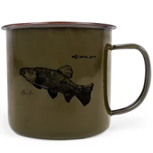 KORUM - Hrnek Classic Enamel Mug Tench 330 ml Lín