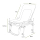 KORUM - Křeslo Supa Lite Stretch Feeder Chair S23