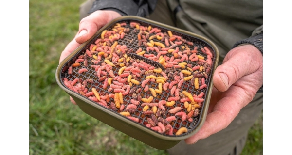 KORUM - Miska se sítem Maggot Tub and Riddle 1,2 l