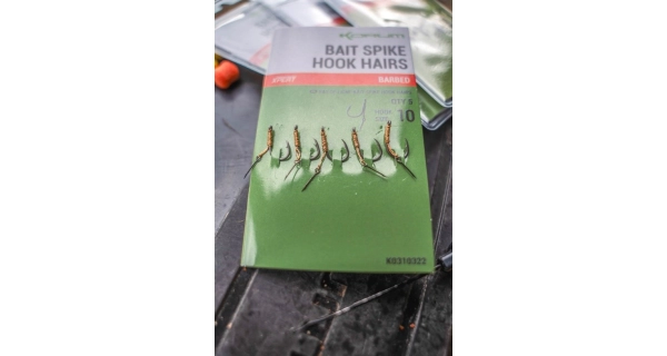 KORUM - Návazec Bait Spike Hook Hairs Barbed vel. 14 5 ks