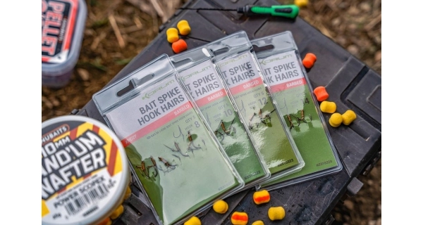 KORUM - Návazec Bait Spike Hook Hairs Barbed vel. 8 5 ks