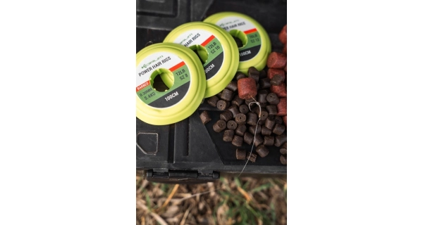 KORUM - Návazec Power Hair Rigs 0,30 mm 5,4 kg 1 m vel. 10 6 ks