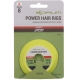 KORUM - Návazec Power Hair Rigs 0,30 mm 5,4 kg 1 m vel. 8 6 ks