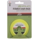 KORUM - Návazec Power Hair Rigs 0,30 mm 5,4 kg 1 m vel. 8 6 ks