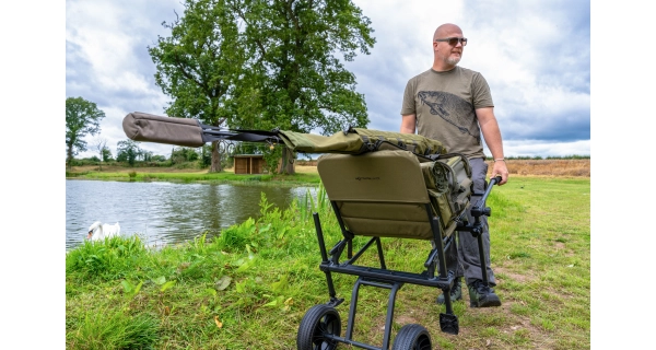 KORUM - Příslušenství na vytvoření vozíku z křesla S23 Twin Wheel Barrow Kit