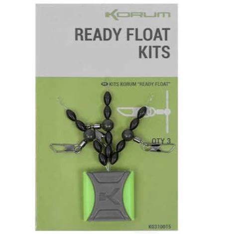 KORUM - Průjezd s karabinkou Ready Float Kit 3 ks