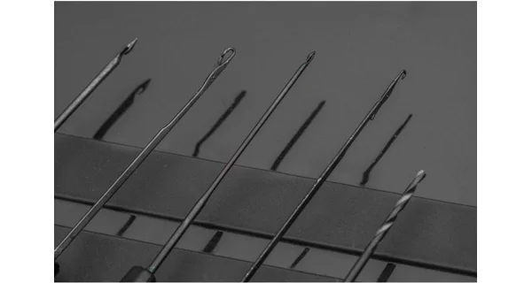 KORUM - Set Jehel a nůžky Baiting Tool a Scissor Set