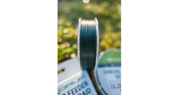 KORUM - Splétaná šňůra Limitless Sinking Feeder Braid 0,16 mm 7 kg 300 m