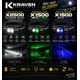 KRAVEN - Čelovka Pro Headlamp X1500 White + Fluo UV