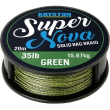 KRYSTON - Pletené šňůrky - super nova green zelený 25 lb 20 m