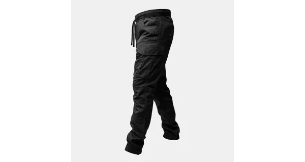 KUMU - Kalhoty Cargo Pants Utility Black vel. S