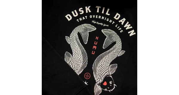 KUMU - Mikina Dusk Til Dawn Hoodie vel. L