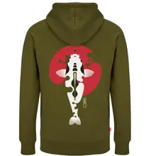 KUMU - Mikina Rising Sun Hoodie vel. XL