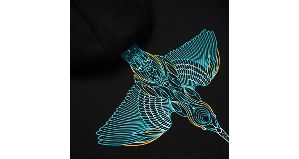 KUMU - Mikina Take Flight Hoodie vel. 2XL