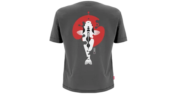 KUMU - Tričko Rising Sun Grey T-Shirt vel. 3XL