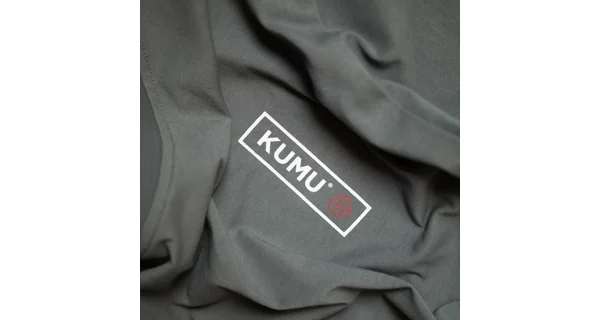 KUMU - Tričko Rising Sun Grey T-Shirt vel. 3XL