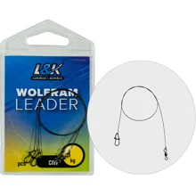 L&K - Návazec přívlačový Wolfram Leader 25 cm 10 kg 2 ks