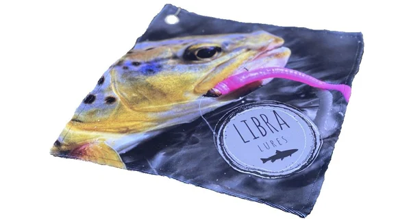 LIBRA LURES - Ručník s karabinou Potočák