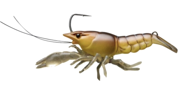 LIVETARGET - Gumová nástraha Live Craw Finesse Bait 6,3 cm 11 g Orange Brown