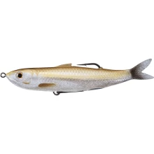 LIVETARGET - Gumová nástraha Shiner Walking Bait 14 g 11,5 cm Amber Silver Flake