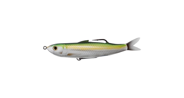 LIVETARGET - Gumová nástraha Shiner Walking Bait 14 g 11,5 cm Metalic Lemon Lime