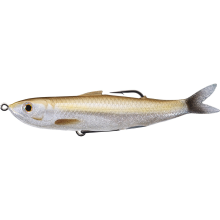 LIVETARGET - Gumová nástraha Shiner Walking Bait 14 g 115 mm Amber Silver Flake