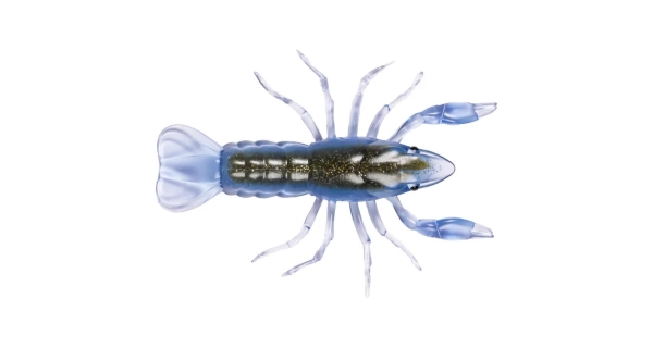 LIVETARGET - Nástraha Crawfish Unrigged Soft Plastic 9,7 cm Blue Green