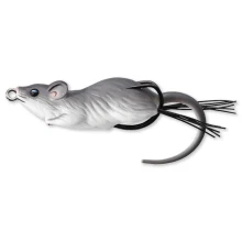 LIVETARGET - Nástraha myš Hollow Body Mouse 11 g 6 cm Grey White