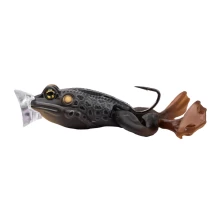 LIVETARGET - Nástraha Ultimate Frog Popper Bait 5 cm 21 g Black