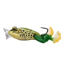 LIVETARGET - Nástraha Ultimate Frog Popper Bait 5 cm 21 g Emerald Brown