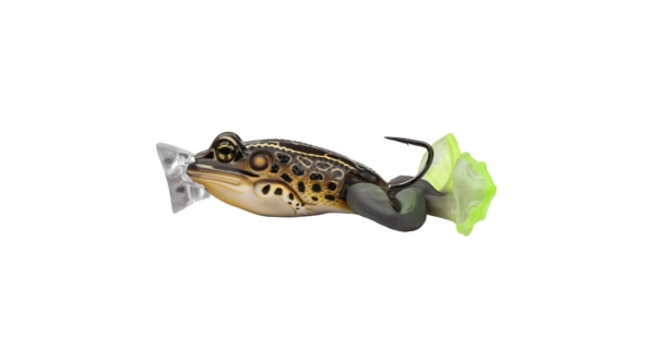 LIVETARGET - Popper Ultimate Frog Popper 21 g 5 cm Tan Brown