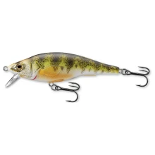 LIVETARGET - Wobler Yellow Perch Jerkbait 9,8 cm 16 g Fluorescent Matte Tmavý