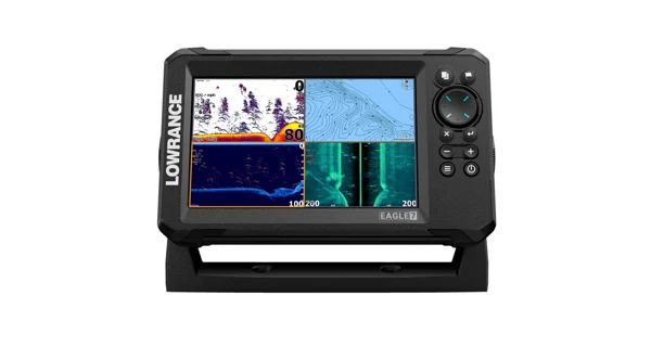LOWRANCE - Echolot Eagle 7 se sondou SplitShot HD