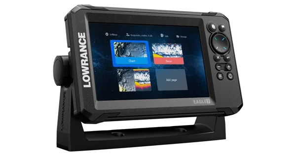 LOWRANCE - Echolot Eagle 7 se sondou TripleShot HD