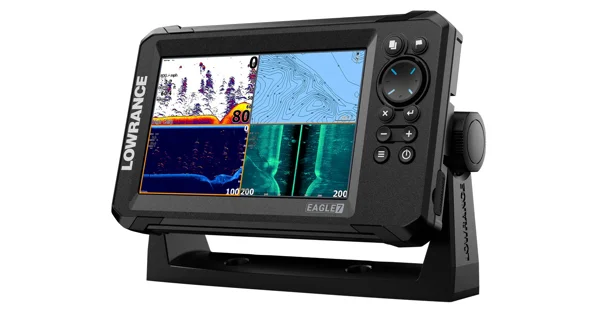 LOWRANCE - Echolot Eagle 7 se sondou TripleShot HD