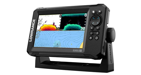 LOWRANCE - Echolot Eagle 7 se sondou TripleShot HD