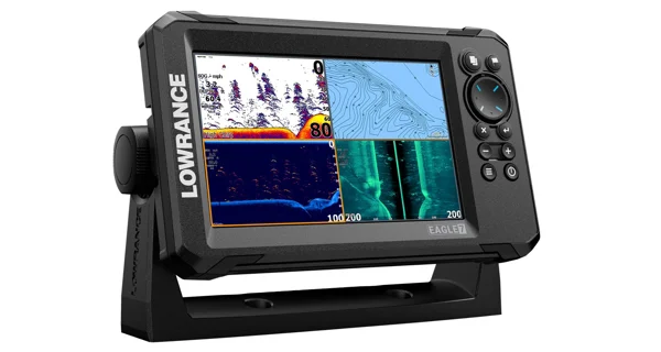 LOWRANCE - Echolot Eagle 7 se sondou TripleShot HD