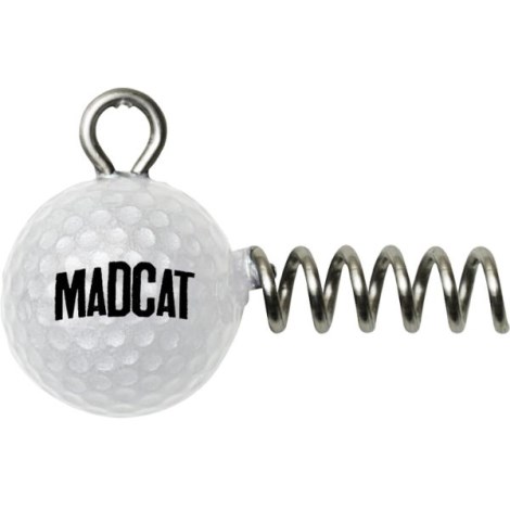 MADCAT - Hlava zavrtávací Golf Ball Screw-In Jighead 80 g 2 ks