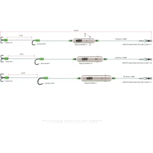 MADCAT - Hotový návazec adjusta basic R rig "livebait" / M