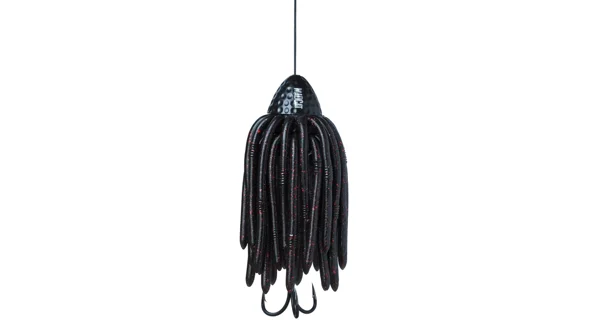 MADCAT - Nástraha Worms Teaser 35 cm 200 g Black