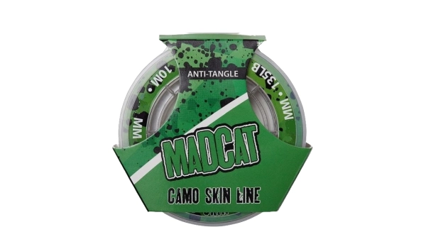 MADCAT - Návazcová šňůra Camo Skin Line 0,6-1,05 mm 47 kg