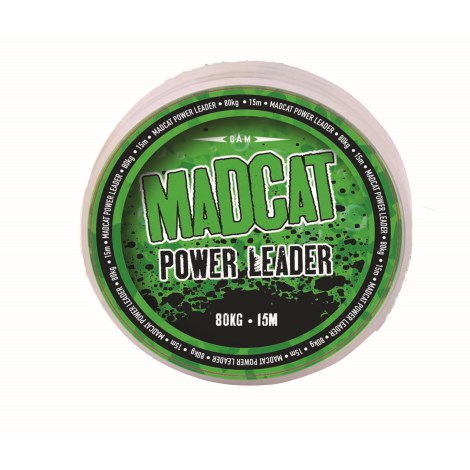 MADCAT - Návazcová šňůra power leader 130 kg 15 m