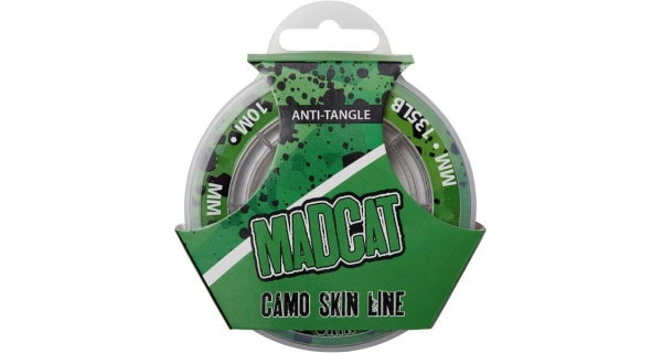 MADCAT - Návazcová šňůra Skin Line Brown Camo 10m 0,90-1,35mm 75kg