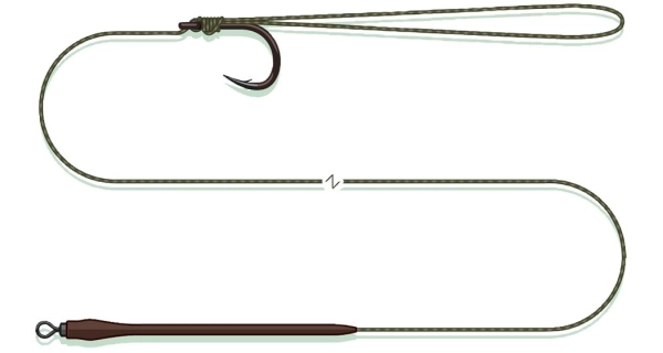 MADCAT - Návazec Standard Pellet Rig vel. 2/0 0,95 mm 65 cm