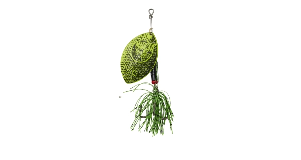 MADCAT - Rotační třpytka Big Blade Spinner 55 g Fluo Green