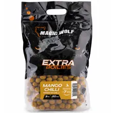 MAGIC WOLF - Boilies Extra 20 mm 3 kg Mango Chilli